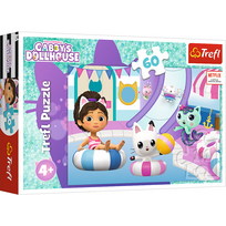 gabby s dollhouse - Trefl Gabby's Dollhouse dėlionė, 60 det. - 4 nuotrauka