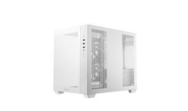 micro atx korpusas - Deepcool CG330 3F WH, baltas (White) - 5 nuotrauka