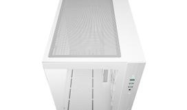 micro atx korpusas - Deepcool CG330 3F WH, baltas (White) - 6 nuotrauka