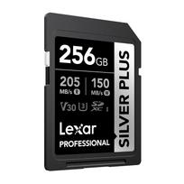 a2 kortele - Lexar Professional SILVER Plus 256GB SDXC UHS-I U3 A2 V30 - 6 nuotrauka