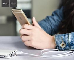hoco usb type c - Hoco Premium Rapid USB To USB Type-C 1m White - 3 nuotrauka