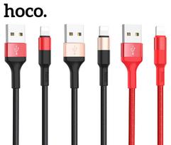 iphone ikroviklis - HOCO X26 lightning 1m juodas-auksinis - 3 nuotrauka
