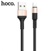 iphone ikroviklis - HOCO X26 lightning 1m juodas-auksinis - 6 nuotrauka