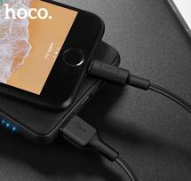 iphone ikroviklis - HOCO X25 lightning 1m juodas - 4 nuotrauka