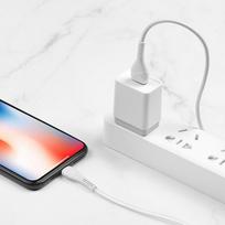iphone ikroviklis - HOCO X37 Cool Power "Lightning" 1m baltas - 3 nuotrauka