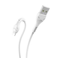 iphone ikroviklis - HOCO X37 Cool Power "Lightning" 1m baltas - 4 nuotrauka