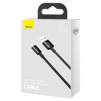 baseus type c usb kabelis - Baseus CATYS-01 Black - 3 nuotrauka