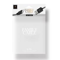 apple pakrovejas - Dux Ducis Premium USB To Apple Lightning Cable 2m Black - 2 nuotrauka