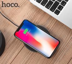 belaidis pakrovejas - Hoco CW14 Wireless Charger Black - 2 nuotrauka