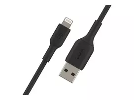 apple pakrovejas - Belkin Boost USB To Apple Lightning Cable 2m Black - 3 nuotrauka