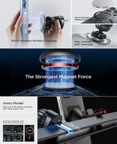 i automobili - Telefono MagSafe laikiklis automobiliui LISEN - 4 nuotrauka