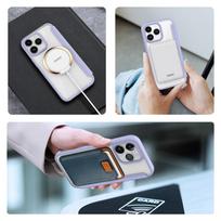 etui iphone - Dux Ducis Skin X Pro Apple iPhone 15 Pro Max violetinis - 2 nuotrauka