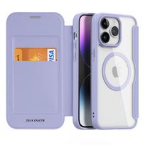 etui iphone - Dux Ducis Skin X Pro Apple iPhone 15 Pro Max violetinis - 10 nuotrauka