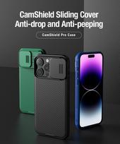 iphone 15 pro blue - Nillkin "CamShield Pro Hard Case Apple iPhone 15 Pro Max" Blue - 3 nuotrauka