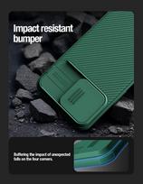 iphone 15 pro blue - Nillkin "CamShield Pro Hard Case Apple iPhone 15 Pro" Blue - 5 nuotrauka