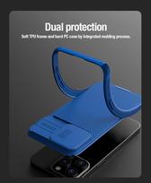 iphone 15 pro blue - Nillkin "CamShield Pro Hard Case Apple iPhone 15 Pro" Blue - 6 nuotrauka