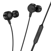 ausines su mikrofonu - Borofone BM94 USB-C Black (Juodos) - 5 nuotrauka