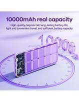 atsarginis maitinimo saltinis power bank - Remax RPP-23 10000mAh 12W juoda - 6 nuotrauka