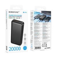 borofone power bank - Borofone BJ80A Clever, 20000mAh, 22.5W, juodas (black) - 2 nuotrauka