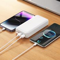 borofone power bank - Borofone BJ80A Clever, 20000mAh, 22.5W, juodas (black) - 4 nuotrauka