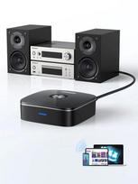 aux laidas - Ugreen CM123 Bluetooth 5.0 2xRCA/AUX adapteris, juodas (Black) - 2 nuotrauka