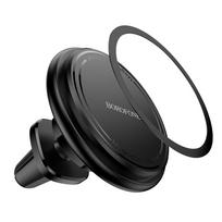 magsafe - Borofone BH135 Parker Magnetic Car Holder Juodas (Black) - 5 nuotrauka