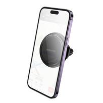 magsafe - Borofone BH135 Parker Magnetic Car Holder Juodas (Black) - 8 nuotrauka