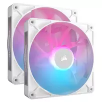 corsair fan - Corsair iCUE LINK RX140 RGB 140 mm White 2 Pack - 6 nuotrauka