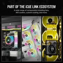 corsair h100i - Corsair iCUE LINK H100i RGB - 7 nuotrauka