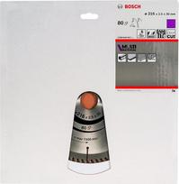 pjovimo diskas 216 30 - Universalus diskinis pjūklas Bosch, 216x30x80 - 3 nuotrauka