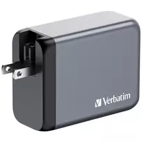 usb 65w charger - Verbatim GNC-200 GAN CHARGER 4 PORT 200W/USB A/C (EU/UK/US) - 2 nuotrauka