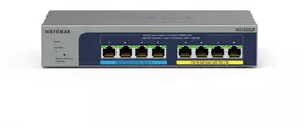 switch 2.5g - NETGEAR MS108EUP-100EUS 8-Port Ultra60 PoE++ Multi-Gigabit Switch Grey (Pilkas) - 5 nuotrauka