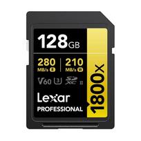 128 atminties - LEXAR PRO 1800X SDXC U3 (V60) UHS-II R270/W180 128GB - 2PACK - 3 nuotrauka