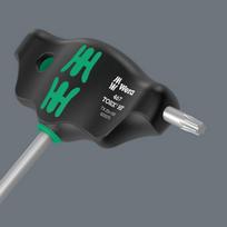 atsuktuvai t - Atsuktuvas su T-formos rankena WERA 467 Torx HF TX25x100 - 4 nuotrauka
