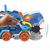 hot wheels - Mattel Hot Wheels Ultimate T-Rex Transporter HNG50, mėlyna - 3 nuotrauka