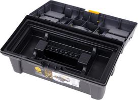plastikine juoda deze - Vorel Įrankių dėžė plastikinė | 16" (78812) - 5 nuotrauka