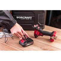 20v suktuvas - Worcraft CIS-S20LiBM-260, 20V - 8 nuotrauka