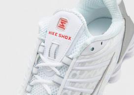 metaline kede - Nike Shox TL batai Metalic Silver (Balti) - 4 nuotrauka