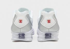 metaline kede - Nike Shox TL batai Metalic Silver (Balti) - 5 nuotrauka