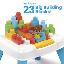 mega bloks stalas - MEGA BLOKS mokomasis stalas, HHM99 - 6 nuotrauka