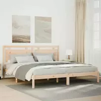vidaXL Lovos rėmas be čiužinio, 200x220 cm, mediena