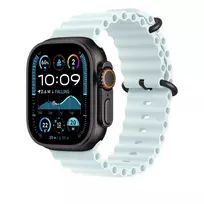 ocean band - Apple Ocean Band Extension, 49 mm, black titanium, ice blue - Dirželio prailginimas - 2 nuotrauka