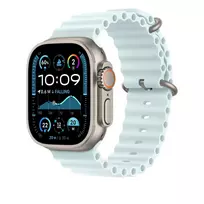 ocean band - Apple Ocean Band Extension, 49 mm, natural titanium, ice blue - Dirželio prailginimas - 3 nuotrauka