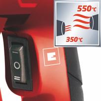 orapute - EINHELL TH-HA 2000/1, 2000 W, 350/550 °C - 4 nuotrauka