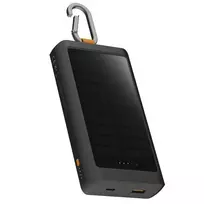 xtorm power bank - Xtorm XG2 Solar Power Bank, 10000mAh, 15W, juodas (black) - 3 nuotrauka