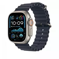 ocean band - Apple Ocean Band Extension, 49 mm, natural titanium, navy - Dirželio prailginimas - 3 nuotrauka
