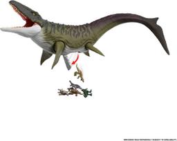 leles - Mattel Jurassic World Super Colossal Mosasaurus JGB51, 100 cm - 4 nuotrauka