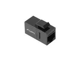 cat6 rj45 keystone - Lanberg KSU6-3000 Keystone modulis Juodas (Black) - 4 nuotrauka