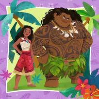 ravensburger disney puzzle - Ravensburger Disney Vaiana 2 12004102, 3 x 49 det. - 3 nuotrauka