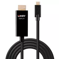 usb type c hdmi - USB-C – HDMI adapteris LINDY 43291 1 m - 2 nuotrauka